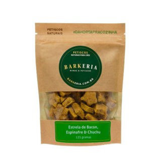 Petisco Estrela de bacon Barkeria
