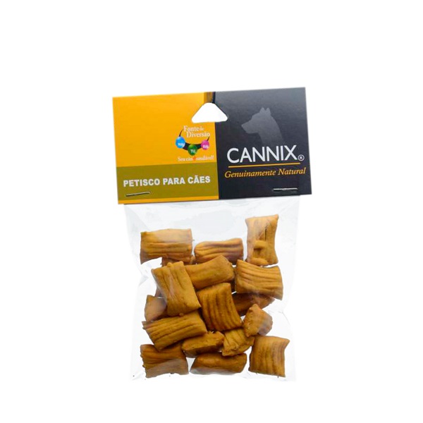 Petisco natural Cannix Mini Ramas de Frango e Abóbora 40g - Pets Du Monde 1