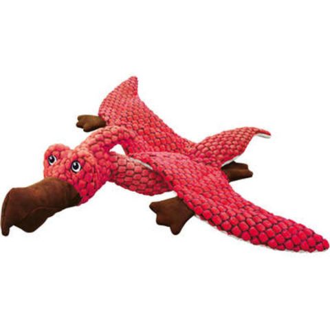 Brinquedo para Cachorro Kong Dynos Pterodactyl Coral