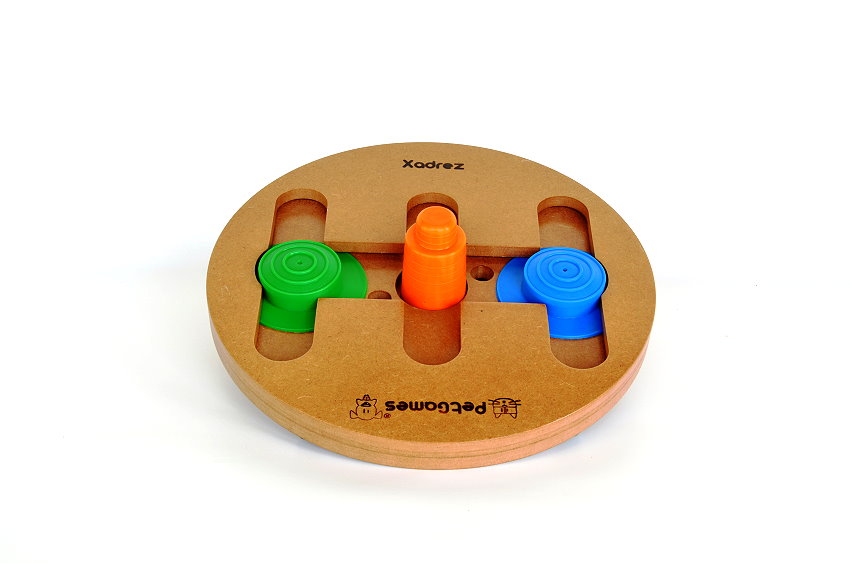 Brinquedo Para Cães e Gatos Labirinto Pet Games Laranja - Tudo de