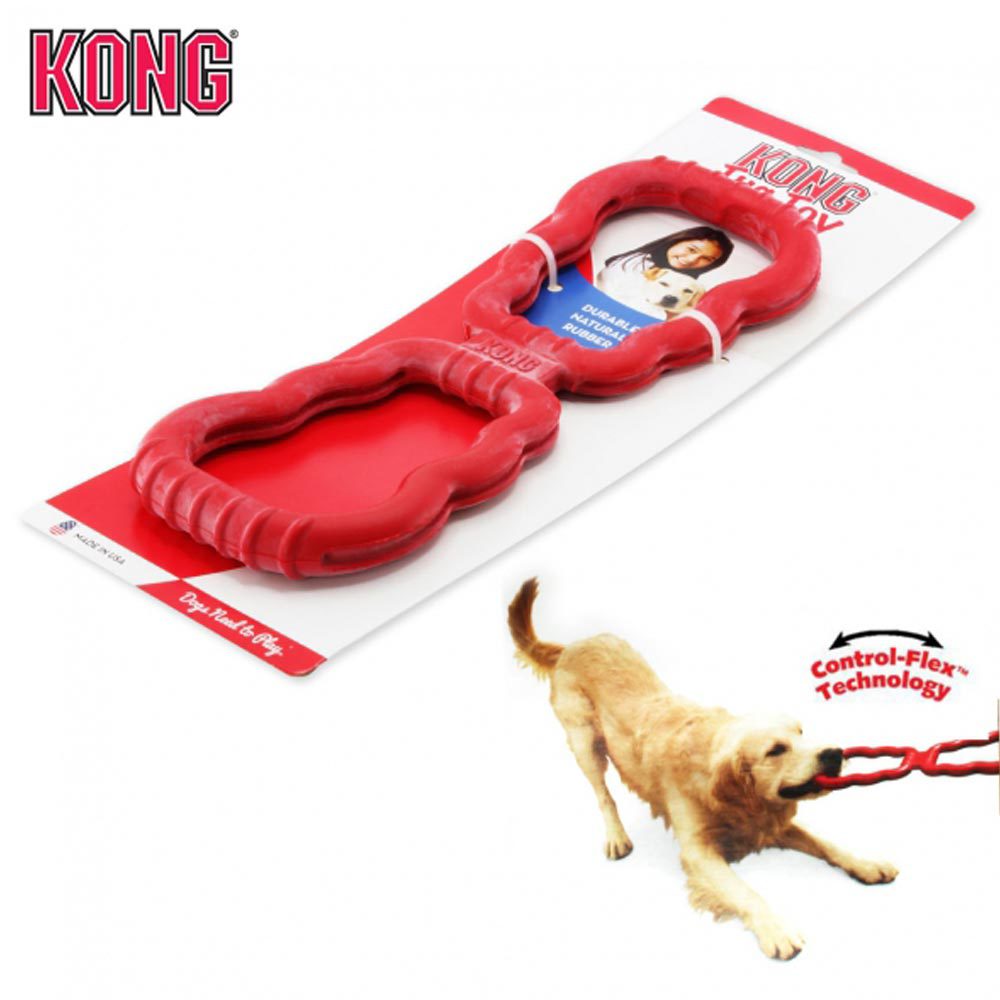 Brinquedo Cabo de Guerra KONG Tug Toy Kg1 - Vermelho 1