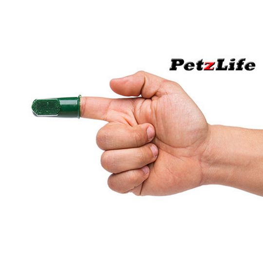 Escova de Dentes para Cães e Gatos Dedeira - Finger Brush - PetzLife 3unidades 4