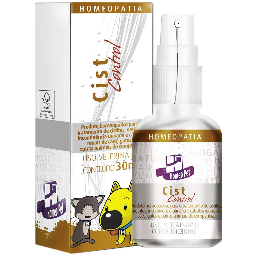 Real H HomeoPet Cist Control- 30ml 1