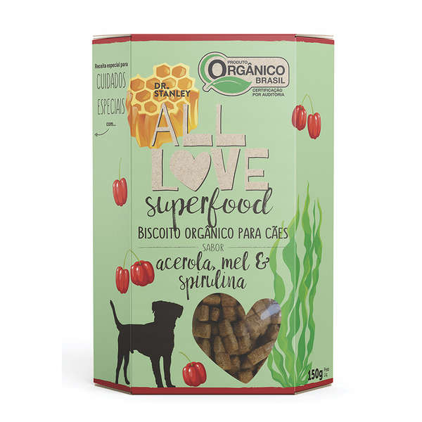 Biscoito Orgânico All Love Superfood Acerola