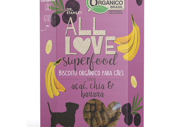 Biscoito Orgânico All Love Superfood Açaí