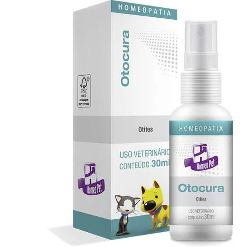 Homeopatia para Cães e Gatos HomeoPet Otocura