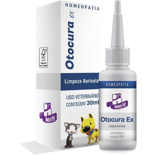 Homeopatia para Cães e Gatos HomeoPet Real H Otocura Ex