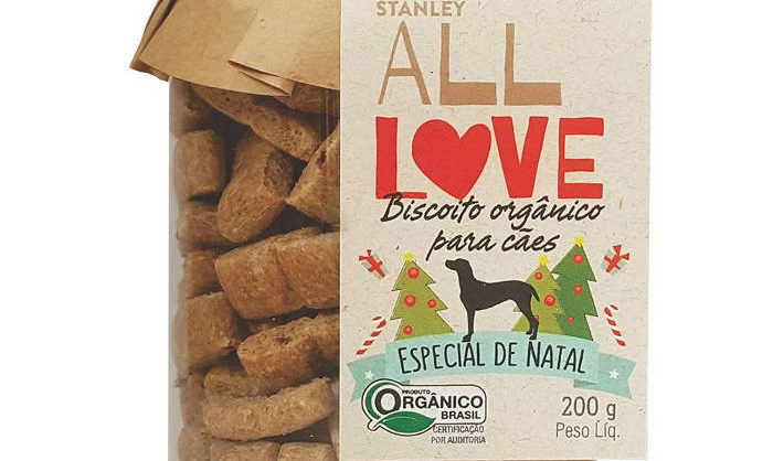 Biscoito Orgânico Especial de Natal para Cães Dr. Stanley - 200g 2