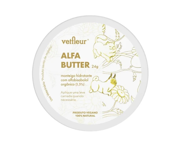 Manteiga Hidratante para Pets Sensíveis - Alfa Butter Vetfleur