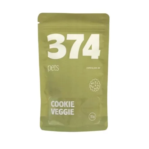 Snack Cookie Veggie 374 Pets - 30g