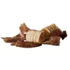 Mordedor Natural Torresmo Natty Chews - Esôfago e Traqueia Bovina Desidratada - 100g 1